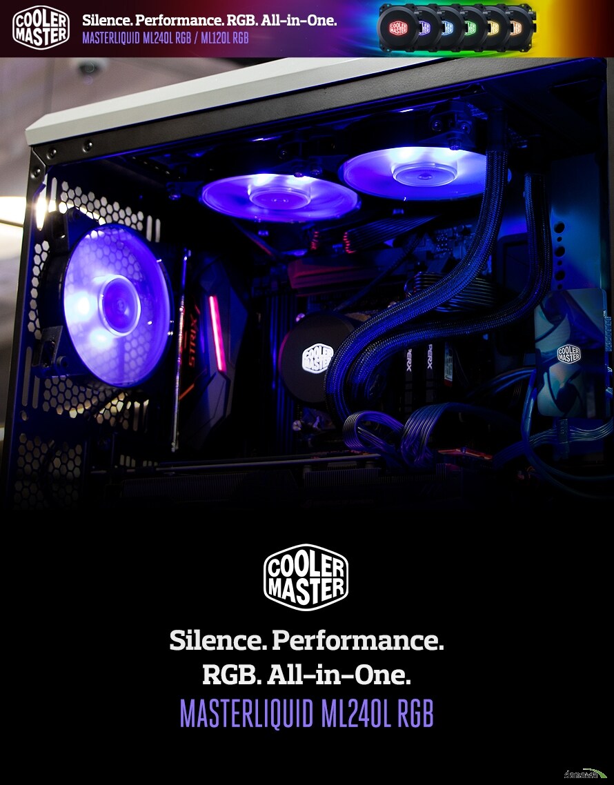 Silence. Performance. RGB. All-in-One.